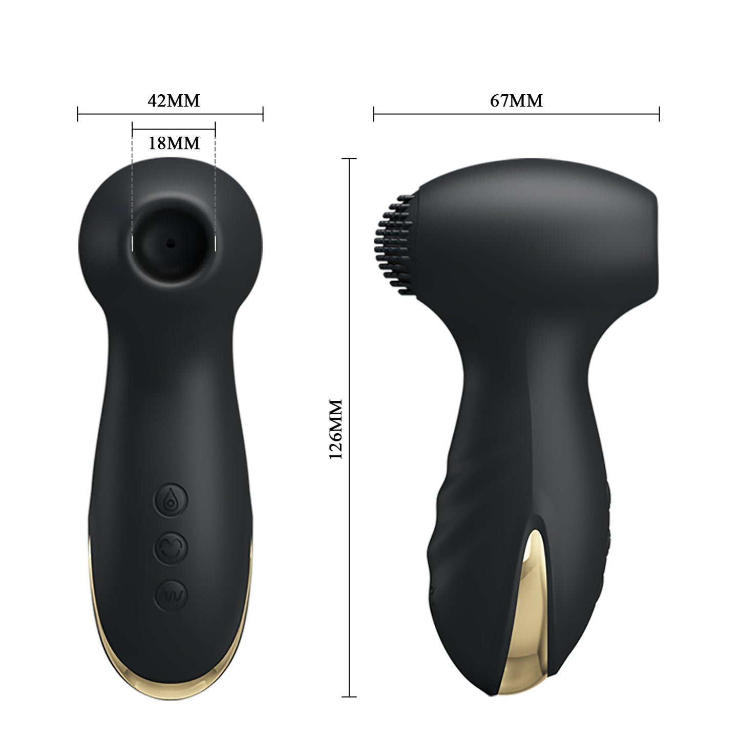 Hammer Dual-Action Vibrator with Suction & Vibration – 7 Intensity Modes, Ergonomic, Waterproof & Rechargeable