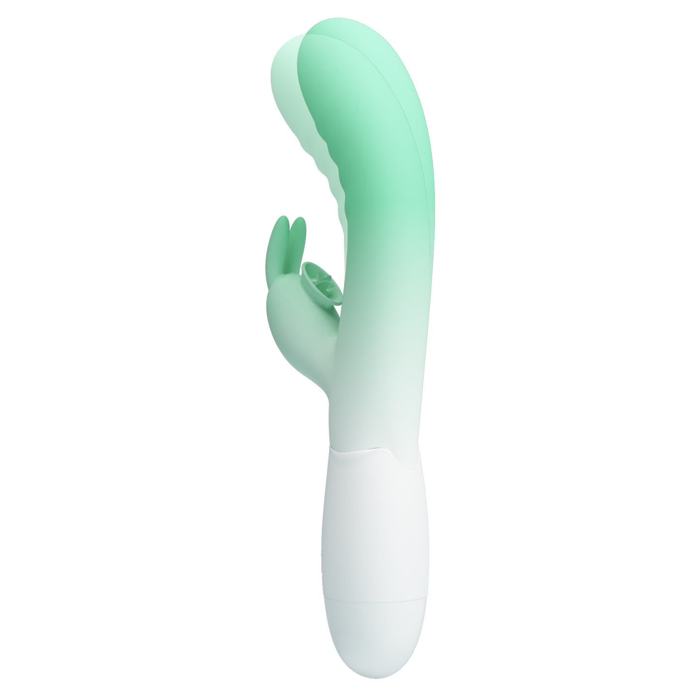 30-Function Silicone Rabbit Vibrator – Dual Motors for Clitoral & G-Spot Stimulation