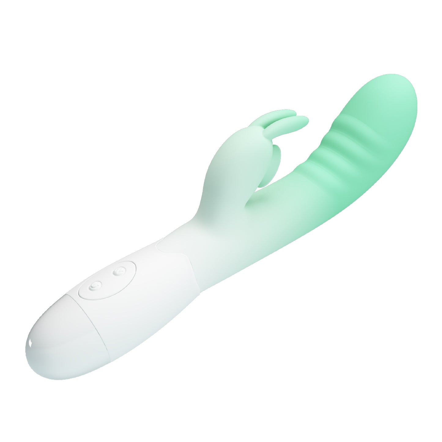30-Function Silicone Rabbit Vibrator – Dual Motors for Clitoral & G-Spot Stimulation