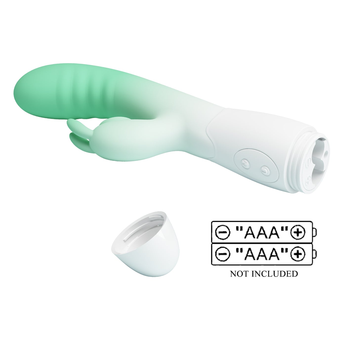 30-Function Silicone Rabbit Vibrator – Dual Motors for Clitoral & G-Spot Stimulation