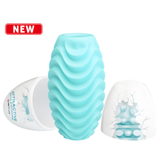 Fantastic Egg Hard Boiled – Stretchable Textured Stroker Sleeve for Intense Stimulation