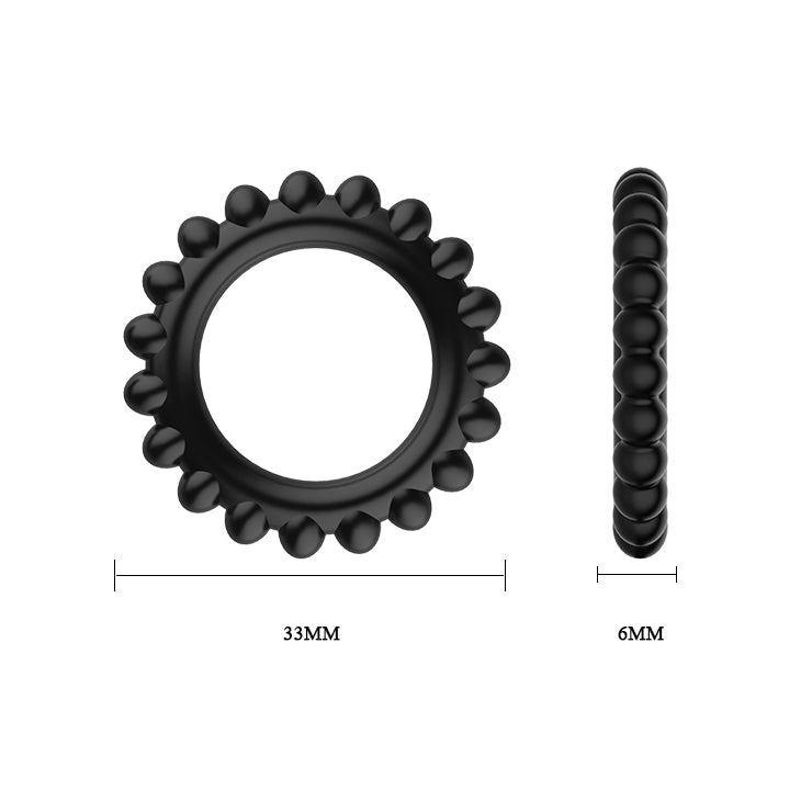 3-Piece Silicone Cock Ring Set | Longer-Lasting Erections & Enhanced Pleasure | Body-Safe Material