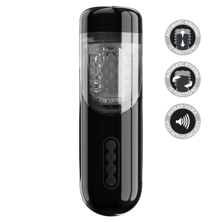 Automatic Rotating Male Masturbator | 10 Rotation Speeds × 10 Thrust Levels