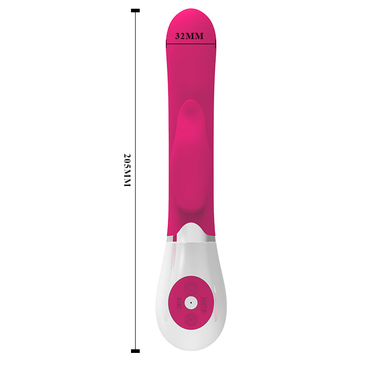 Silky Smooth Rabbit Vibrator – 30 Vibration Modes with Rotating G-Spot Shaft