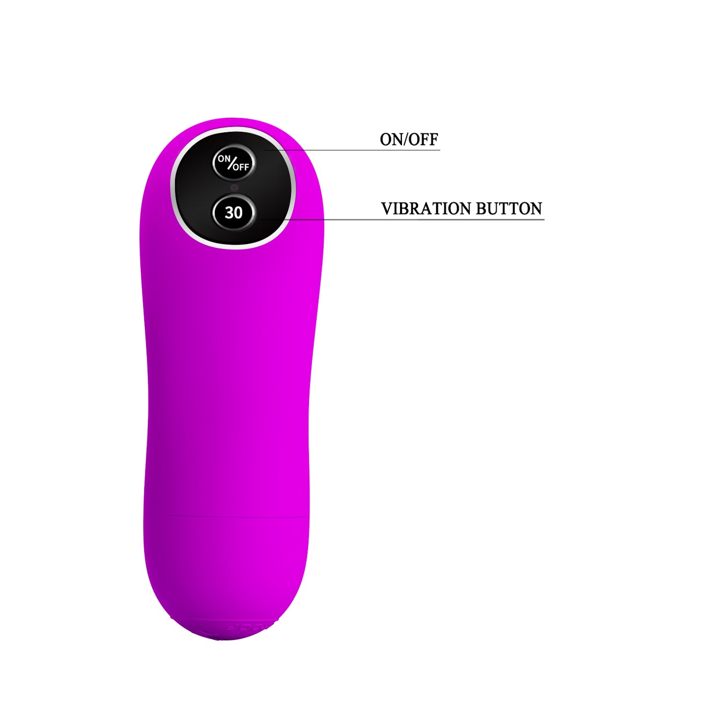 Classic C-Shaped Couple Vibrator – Dual Motors, 30 Vibration Modes, Rechargeable & Waterproof