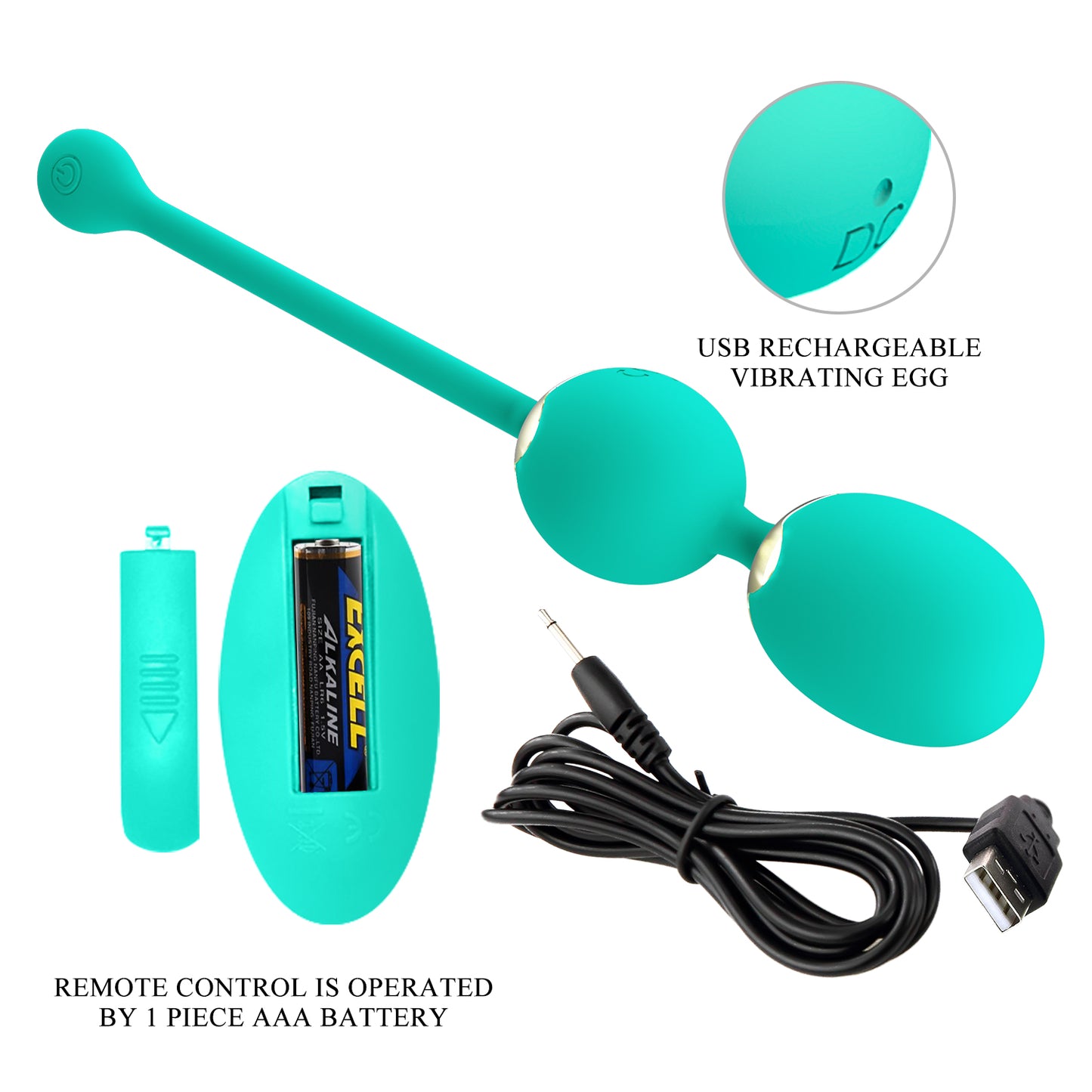 Remote-Control Kegel Vibrator – 12 Modes for Pelvic Floor Strengthening & Vaginal Stimulation