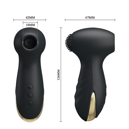 Hammer Dual-Action Vibrator with Suction & Vibration – 7 Intensity Modes, Ergonomic, Waterproof & Rechargeable