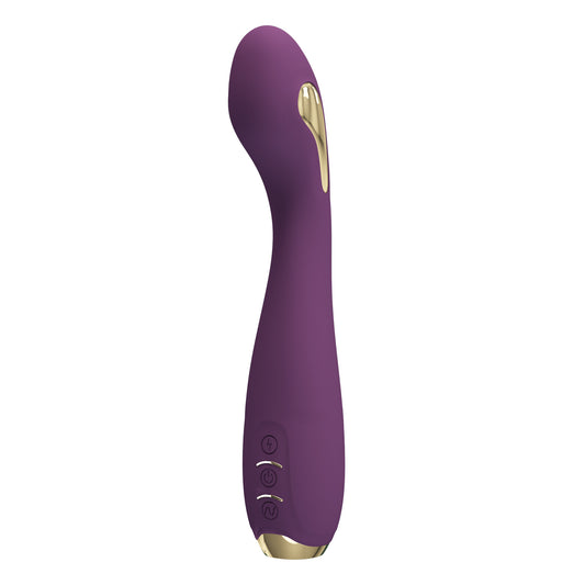 App-Controlled Electro-Stim Vibrator – Rechargeable, Soft Silicone, Powerful Shocks & Vibrations