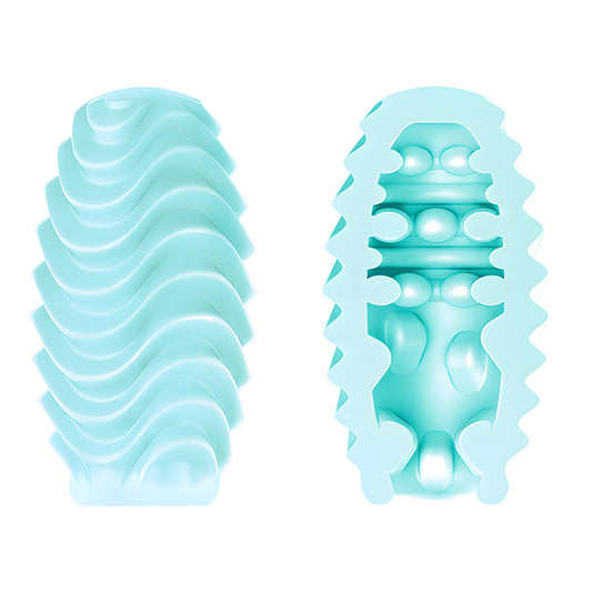 Fantastic Egg Hard Boiled – Stretchable Textured Stroker Sleeve for Intense Stimulation