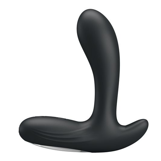 Luxury Prostate Massager with Dual Motor – Ergonomic P-Spot & Perineum Stimulation, USB Rechargeable