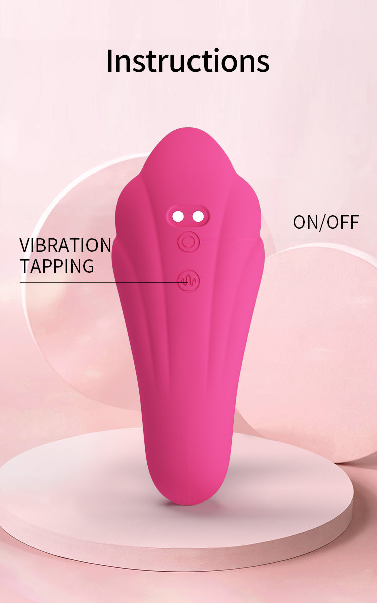 Clitoral Stimulator -10 Vibration Modes & 7 Tapping Settings | Waterproof Silicone Design