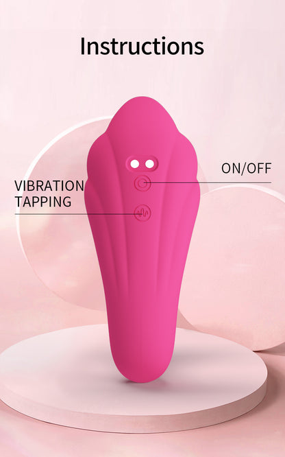 Clitoral Stimulator -10 Vibration Modes & 7 Tapping Settings | Waterproof Silicone Design