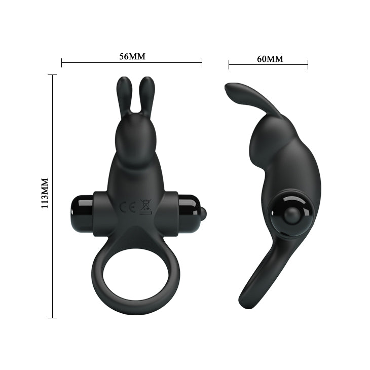 Multi-Function Silicone Vibrating Ring – 10 Vibration Modes for Couples | Adult Toy
