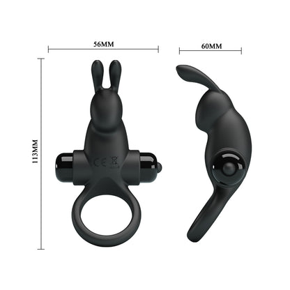 Multi-Function Silicone Vibrating Ring – 10 Vibration Modes for Couples | Adult Toy