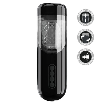 Automatic Rotating Male Masturbator | 10 Rotation Speeds × 10 Thrust Levels