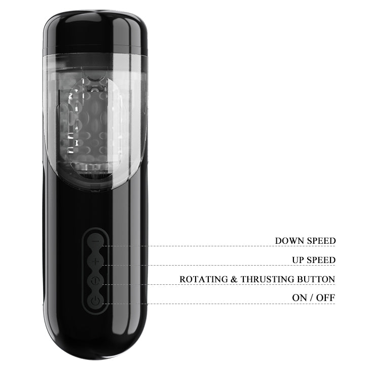 Automatic Rotating Male Masturbator | 10 Rotation Speeds × 10 Thrust Levels